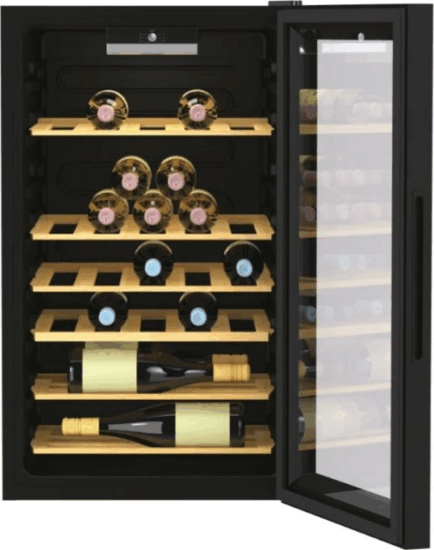 Candy CWC 150 MHF Szabadonálló Borhűtő 41 palack 121L - Fekete