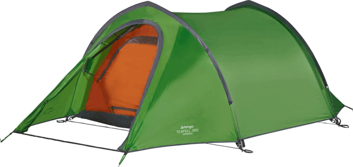 Vango Tunnelzelt Scafell 300 3 személyes Túrasátor 330 x 190 x 107 cm - Zöld