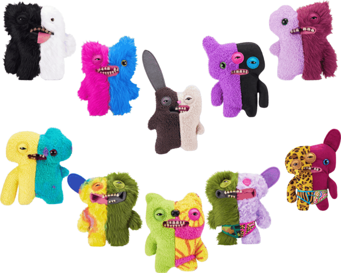 Zuru Toys Fuggler - Misfit Monsters Plüssfigura 22,8cm - Többféle