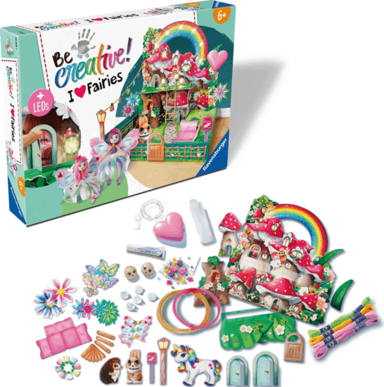 Ravensburger 25869 BeCreative Barkács Tündérvilág kézműves készlet