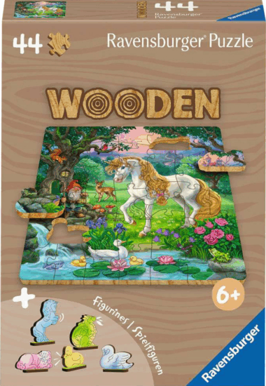 Ravensburger Wooden Mesebeli unikornis 44 darabos Fa puzzle
