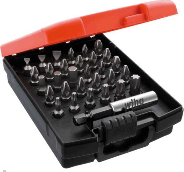 Wiha 26252 PH + PZ + TORX Bit készlet 31 darabos
