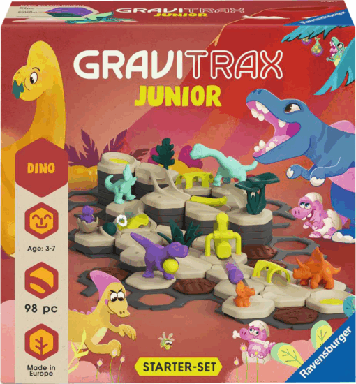 Ravensburger 24586 GraviTrax Junior L Dino Kezdő golyópálya