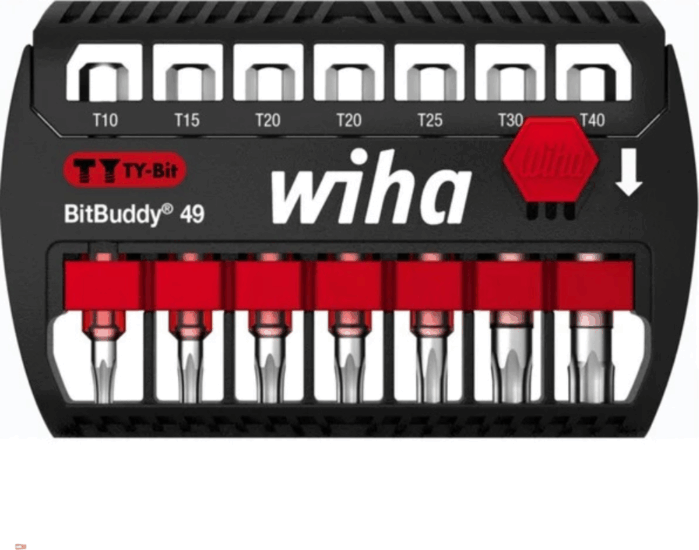 Wiha 42115 BitBuddy TORX Bit készlet 7 darabos
