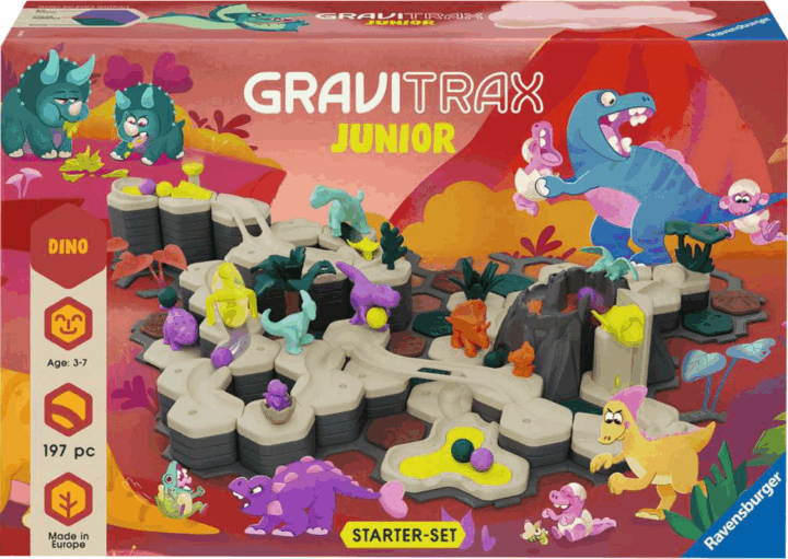 Ravensburger 24845 GraviTrax Junior XXL Dino kezdő golyópálya