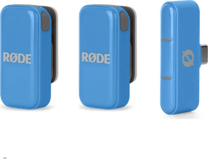 Rode Kétcsatornás csiptetős Wireless USB-C mikrofon szett - Kék
