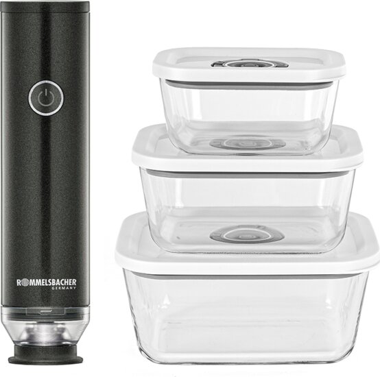 Rommelsbacher VAC 253/S Akkus Kézi Vákuumozó készlet