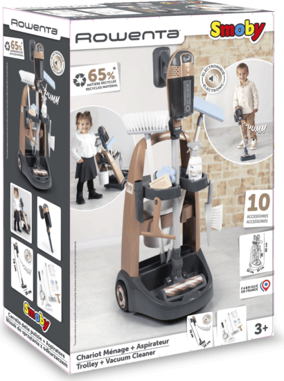 Smoby Rowenta 10 részes Játék takarítókocsi