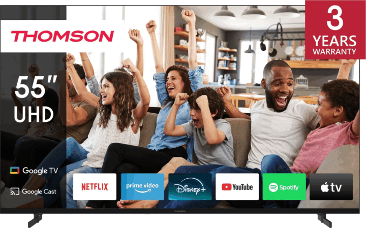 Thomson 55" 55UG4S14 16:9 4K UltraHD LED Smart TV