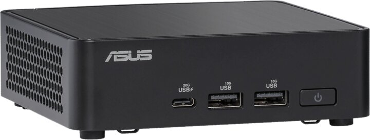 Asus NUC Ultra Compact Mini PC (Intel Core 3-100U / No RAM / No SSD / No OS) - Fekete