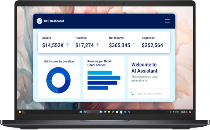 Dell Pro 14 Premium PA14250 Laptop Szürke (14" / Intel Core Ultra 5-236V / 16GB / 512GB M.2 SSD / Linux)