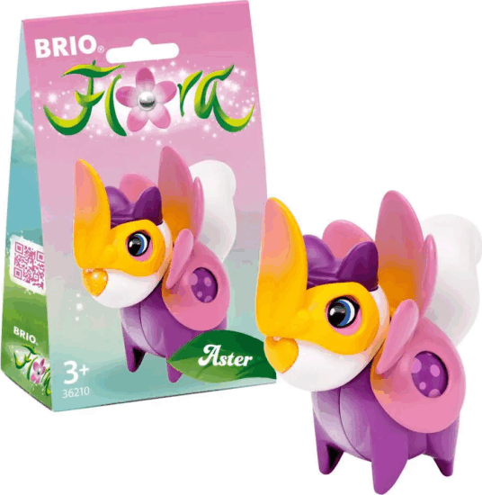 BRIO Flora 36210 Aster Virágruhás Játékfigura