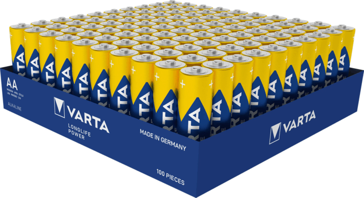 Varta LR06 Longlife Power Alkáli Ceruzaelem 1,5V (100db / csomag)