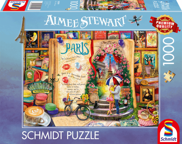 Schmidt Spiele Aimee Stewart Párizs 1000 darabos puzzle