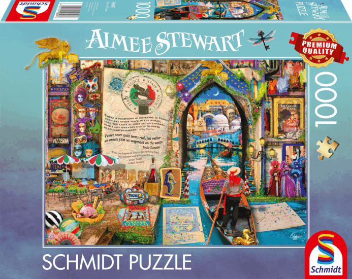 Schmidt Spiele Aimee Stewart Velence 1000 darabos Puzzle