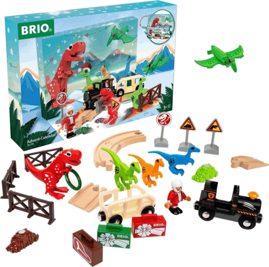 BRIO World 36120 Adventi Naptár 2025 Vonatpálya Készlet