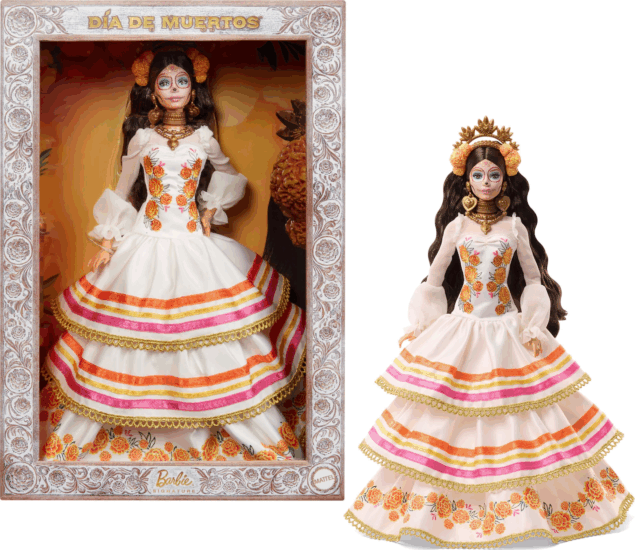 Mattel JBJ05 Barbie Signature Día De Muertos 2025 Figura