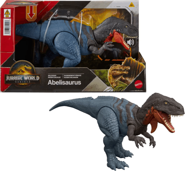 Mattel JGB91 Jurassic World Abelisaurus Dinoszaurusz Figura
