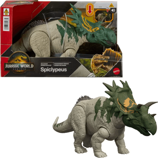 Mattel JGB89 Jurassic World Spiclypeus Dinoszaurusz Figura