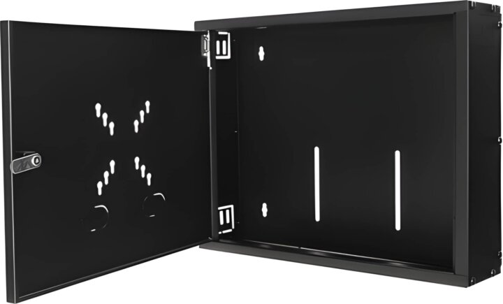 S-Link SL-DVR01 Fali DVR szekrény 450×350×100 mm - Fekete