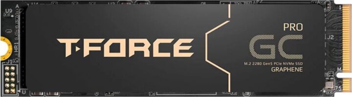 Team Group 4TB T-Force GC PRO PCIe 5.0 x4 NVMe M.2 SSD Grafén Hűtőbordával