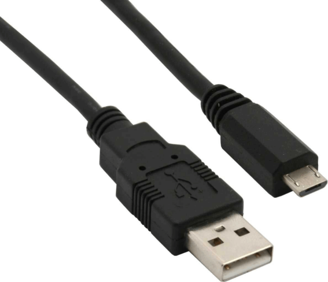 Sharkoon USB-A Apa - Micro-USB B Apa 2.0 Adat és Töltőkábel 2m - Fekete