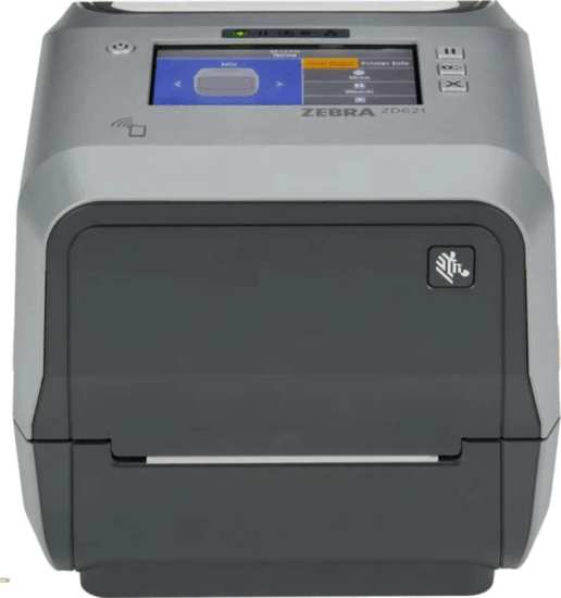 Zebra ZD621t Mono Címkenyomtató USB / LAN / RS232C - Antracit