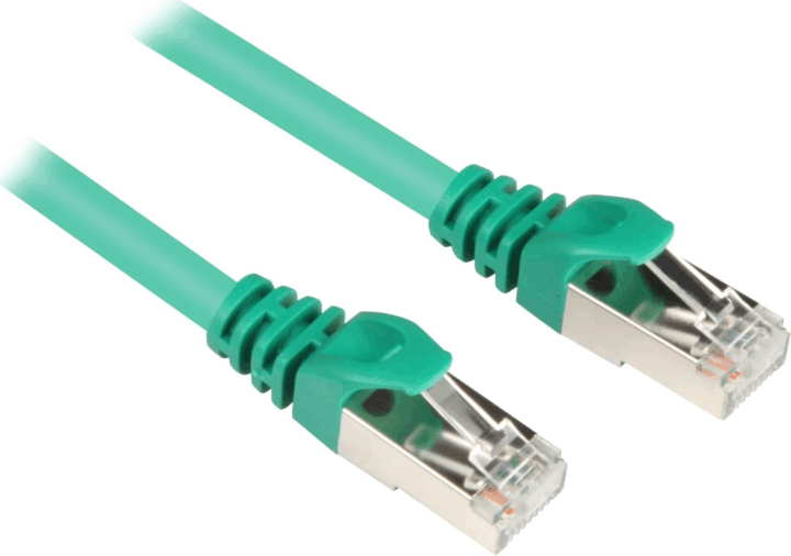 Sharkoon S/FTP Cat6 RJ45 250MHz Patch Kábel 1.5m - Zöld Sharkoon S/FTP Cat6 RJ45 250MHz Patch Kábel 1.5m - Zöld