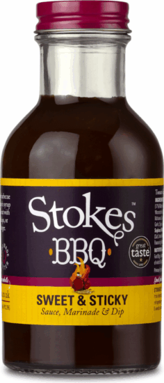 Stokes Sauces Édes és Ragadós BBQ Szósz 250 ml