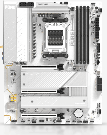 Sapphire PURE B850A WIFI 7 DDR5 AMD AM5 ATX Alaplap