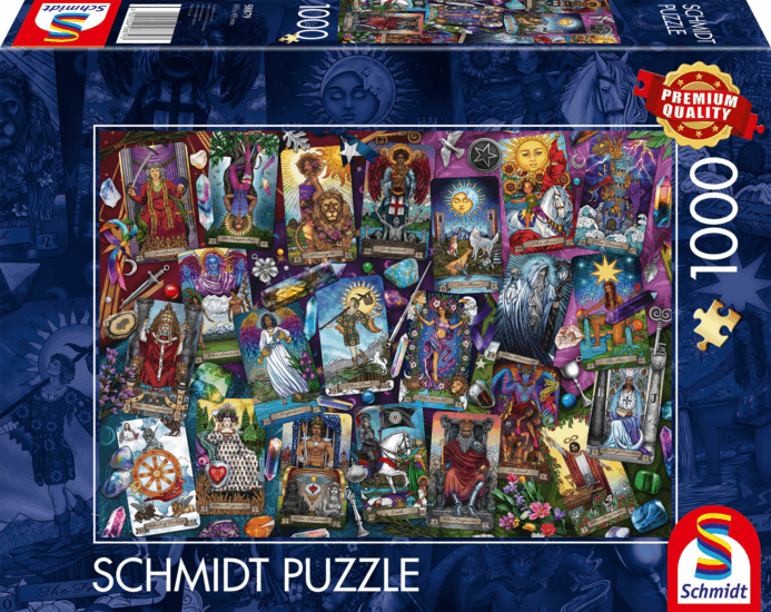 Schmidt Spiele 58879 Tarot kártyák 1000 darabos Puzzle Schmidt Spiele 58879 Tarot kártyák 1000 darabos Puzzle
