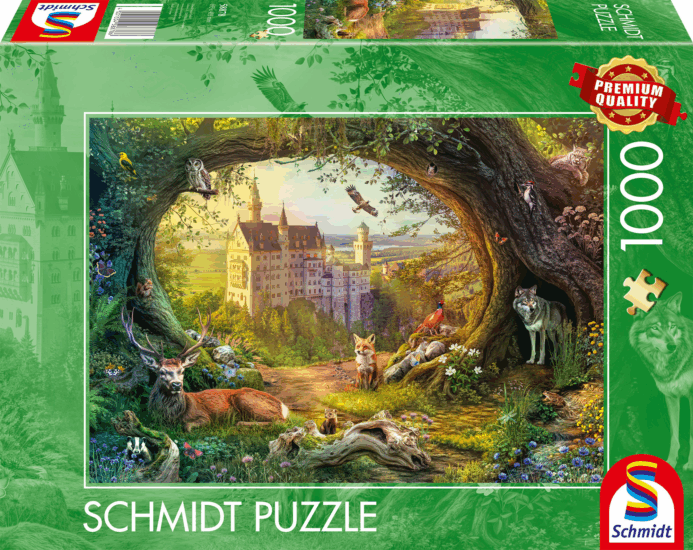 Schmidt Spiele 58878 Kastély a természetben 1000 darabos Puzzle Schmidt Spiele 58878 Kastély a természetben 1000 darabos Puzzle