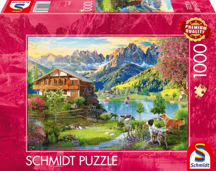 Schmidt Spiele 58886 Hegyvidék 1000 darabos Puzzle