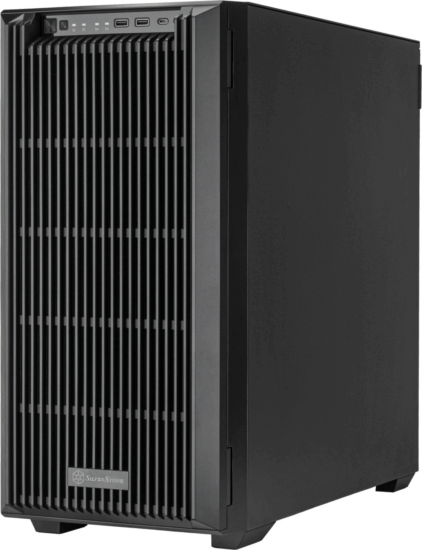 SilverStone SST-CS383 Midi Torony Szerver Számítógépház + 2db 92mm + 1db 140mm ventilátor - Fekete SilverStone SST-CS383 Midi Torony Szerver Számítógépház + 2db 92mm + 1db 140mm ventilátor - Fekete