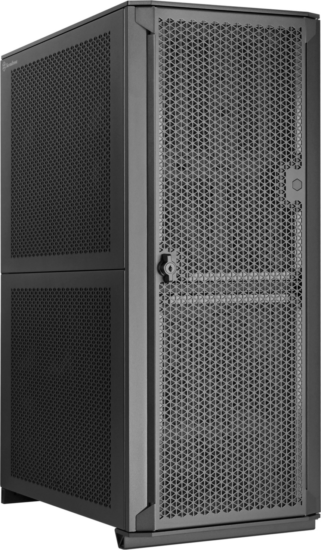 SilverStone ALTA D1 Full Tower Számítógépház + 1db 140mm + 2db 180mm ventilátor - Fekete