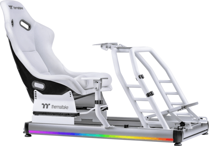 Thermaltake GR500 Snow Racing Szimulátor Cockpit - Fehér