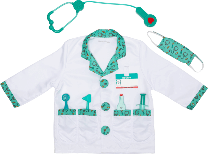 Spin Master Melissa & Doug Orvos jelmez 3-6 éves gyerekeknek Spin Master Melissa & Doug Orvos jelmez 3-6 éves gyerekeknek