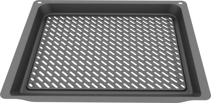 Siemens HZ629070 Szögletes AirFry / Grill tálca 34 x 455 x 375 mm - Antracit