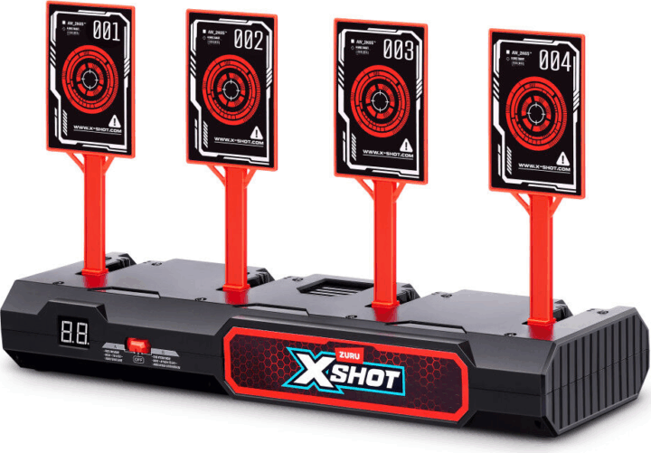 Zuru XSHOT 36840 Céltábla + 2 db Szivacslövedékes Pisztoly Készlet