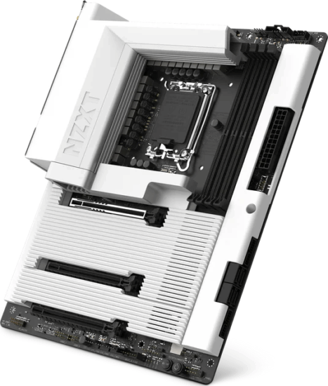 NZXT N7 Z890 DDR5 Intel LGA1851 ATX Alaplap - Fehér NZXT N7 Z890 DDR5 Intel LGA1851 ATX Alaplap - Fehér