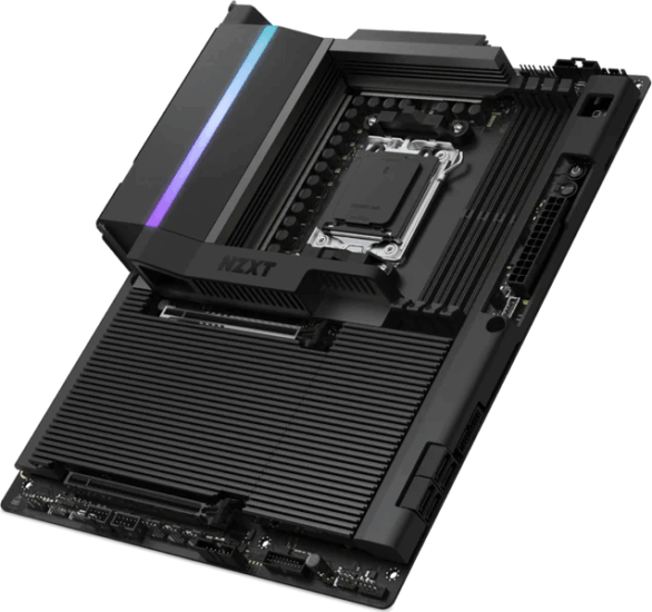 NZXT N9 X870E DDR5 Intel LGA1851 ATX Alaplap - Fekete