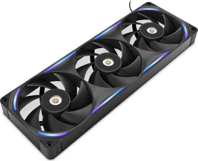 NZXT Performance Fan F360X 120mm PWM RGB Rendszerhűtő Ventilátor 3db - Fekete NZXT Performance Fan F360X 120mm PWM RGB Rendszerhűtő Ventilátor 3db - Fekete