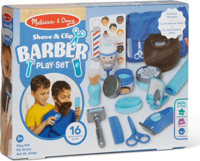 Spin Master Melissa & Doug 16 részes Barber shop szerepjáték készlet Spin Master Melissa & Doug 16 részes Barber shop szerepjáték készlet