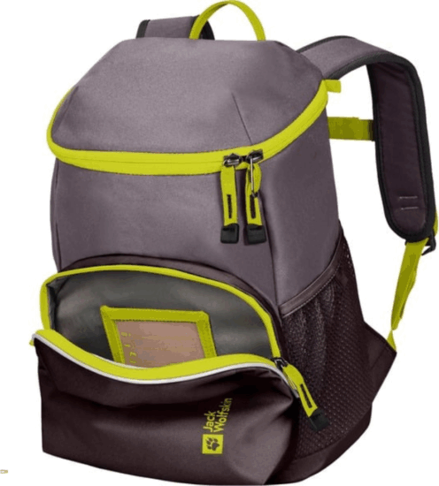 Jack Wolfskin Gyermek Túrahátizsák 11L - Lila/Neon Sárga Jack Wolfskin Gyermek Túrahátizsák 11L - Lila/Neon Sárga