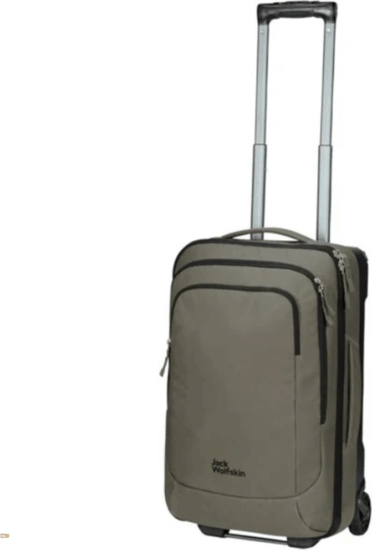 Jack Wolfskin Puhafedeles kétkerekű bőrönd 40L - Olívazöld