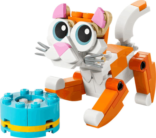 LEGO 30714 Creator 3-In-1 - Narancssárga Macska