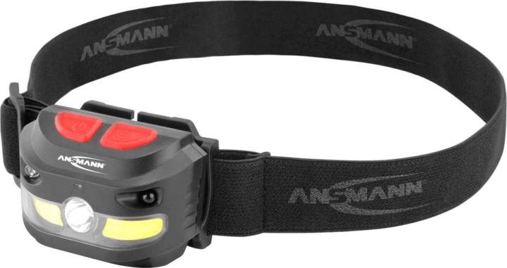 Ansmann HD250RS Akkus LED Fejlámpa 250 Lumen - Fekete