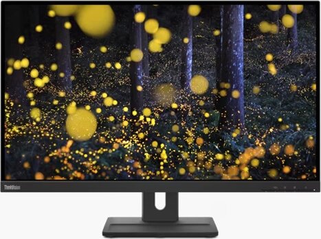 Lenovo 27" E27Q-20 ThinkVision 16:9 QHD IPS LED Monitor - Fekete