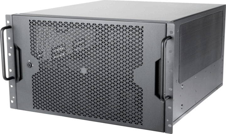 SilverStone SST-RM61-312 6U Rack Szerver Ház (43,8 × 26,5 × 52,2 cm) - Fekete SilverStone SST-RM61-312 6U Rack Szerver Ház (43,8 × 26,5 × 52,2 cm) - Fekete