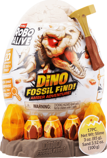 Zuru 71153 Robo Alive Dinoszaurusz Kövületfeltáró Játékkészlet